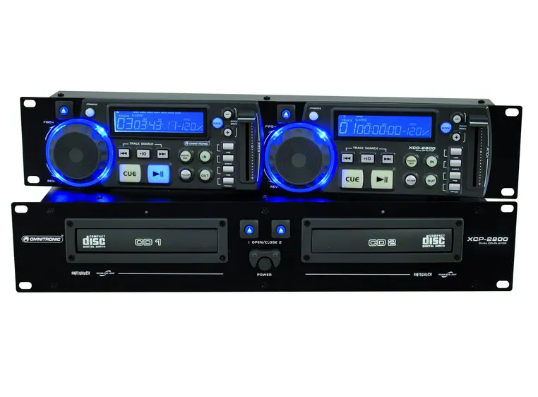 OMNITRONIC XCP-2800 Dual CD player 